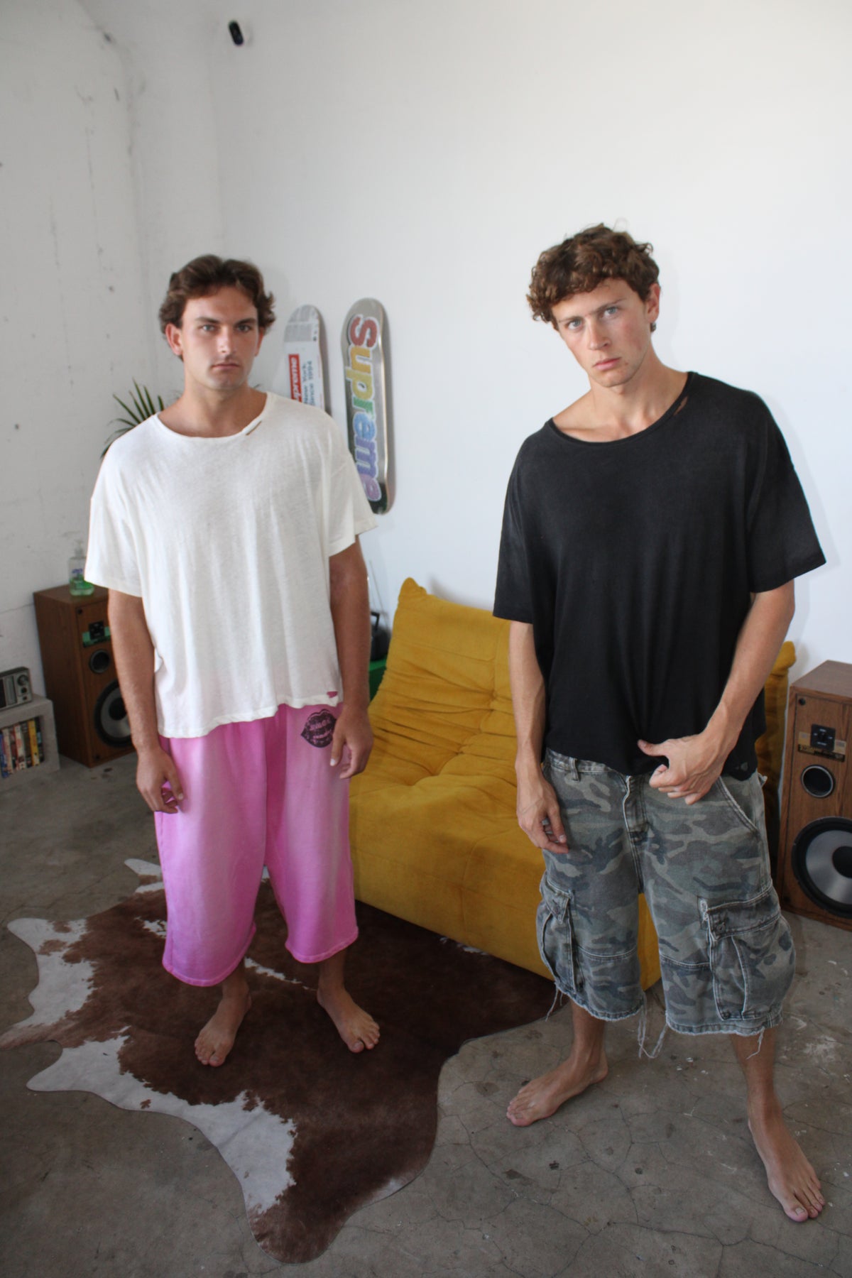 Camo Capri Shorts