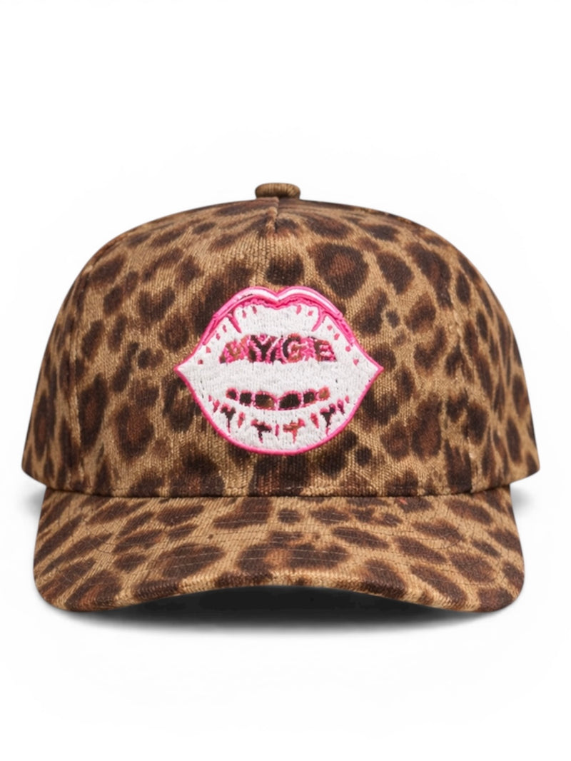 Lips Hat - Leopard Club