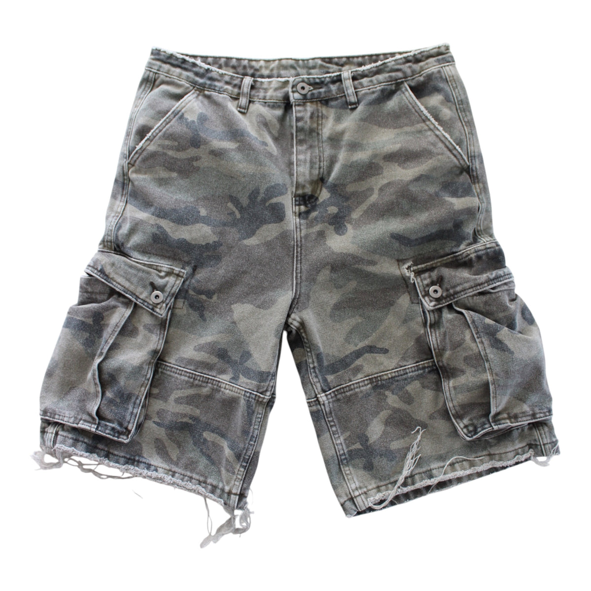 Camo Capri Shorts