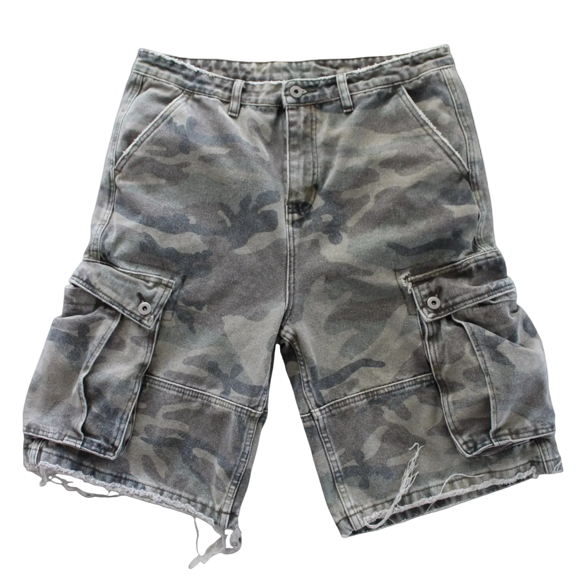 Camo Capri Shorts